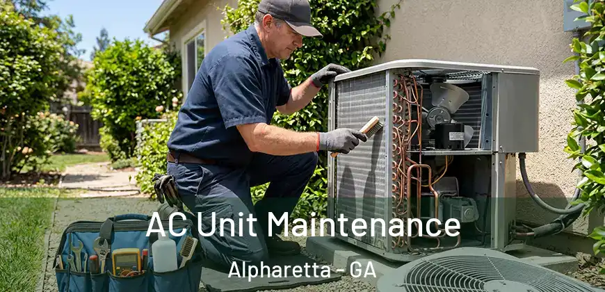 AC Unit Maintenance Alpharetta - GA