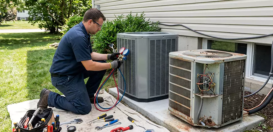 Seasonal AC Checkup in Alpharetta