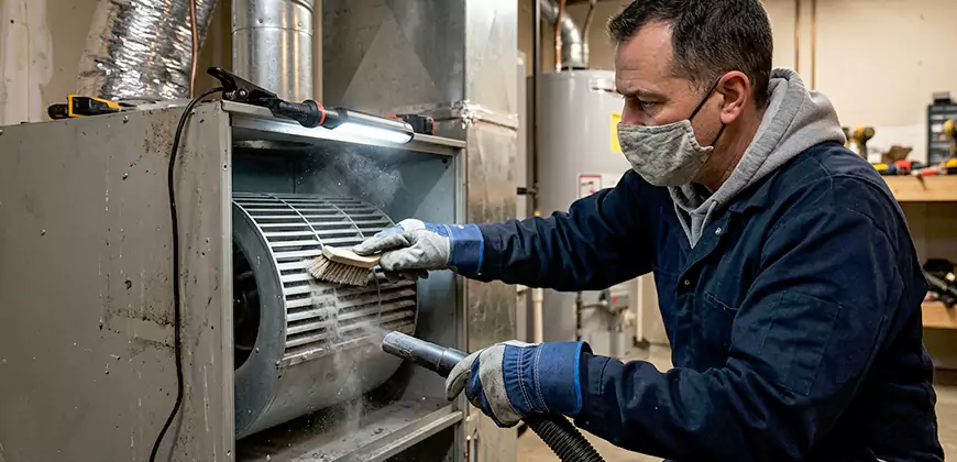 Commercial Vent Decontamination in Alpharetta