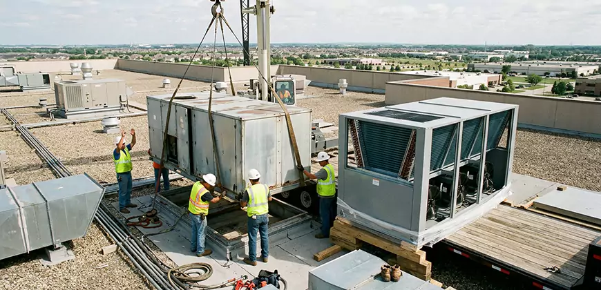 Warehouse and Industrial HVAC Replacement in Alpharetta