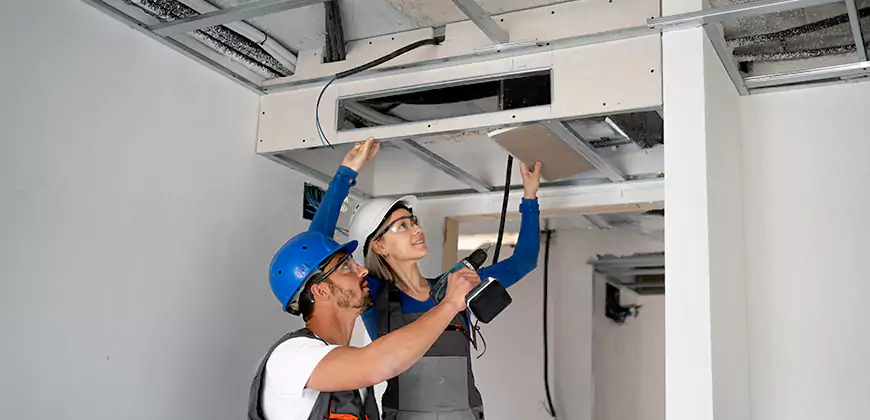 Duct Insulation and Condensation Repair in Alpharetta