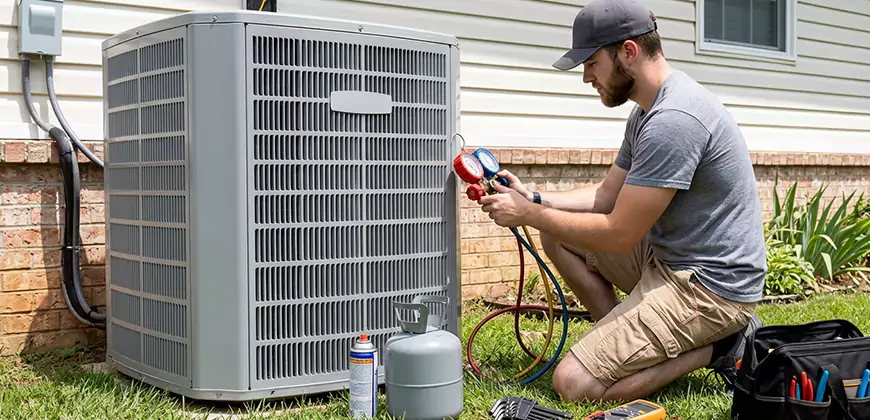Emergency Air Conditioning Retrofit in Alpharetta