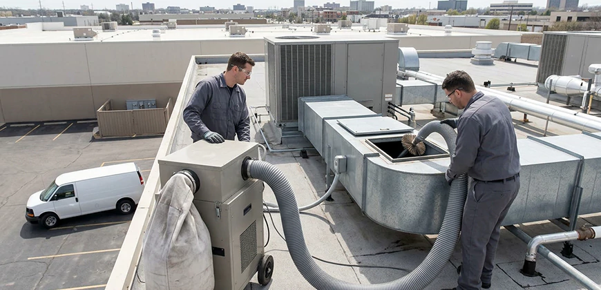 Commercial and Industrial Duct Cleaning in Alpharetta